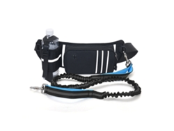 Arnés Manos Libres Para Perros Con Bolsillo Reflectante, Dispensador De Bolsas Para Excrementos Y Ajustable Para Paseos Y Carreras.