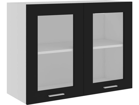 Mueble de cocina VIDAXL Negro Madera contrachapada (80x31x60)