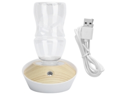 Mini humidificador de aire con soporte para botella de 250 ml, USB, para casa, oficina y coche