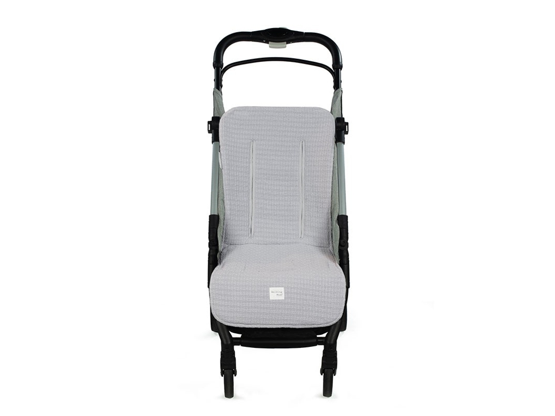 Colchoneta I Love Vichy Gris WALKING MUM