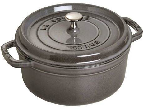 Cacerola STAUB (Gris - Hierro Fundido - 26 cm)