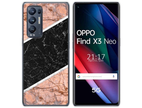 Carcasa Oppo Find X3 Neo TUMUNDOSMARTPHONE Dibujos Multicolor