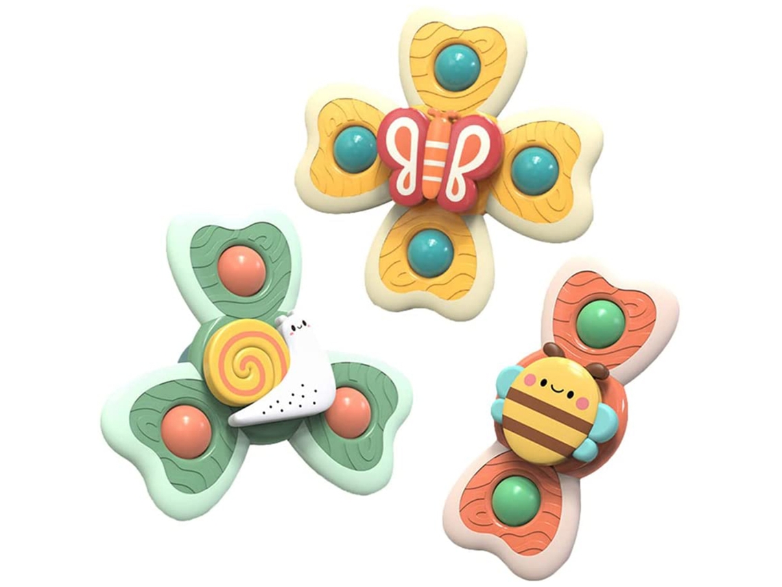 2026-juguetes De Rotación Con Ventosa Para Bebés Juguetes De Baño Sensorial Juguetes Tempranos Regalos Para Bebés