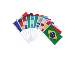 32 Banderas Nacionales Portátiles Con Astas Para Eventos Y Decoración reino Unido
