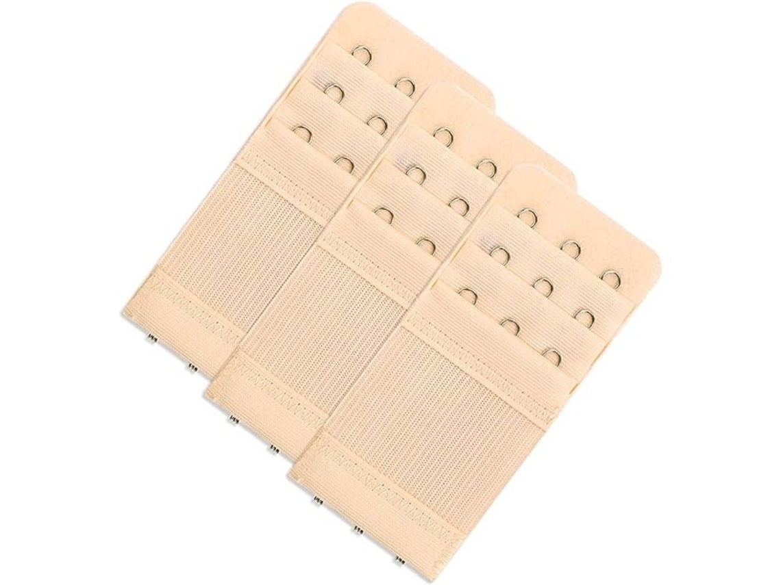 Extensores De Sujetador Para Mujer, 3 Ganchos, 3 Filas De Elástico, Cinturones Elásticos Para Sujetador, 3 Piezas