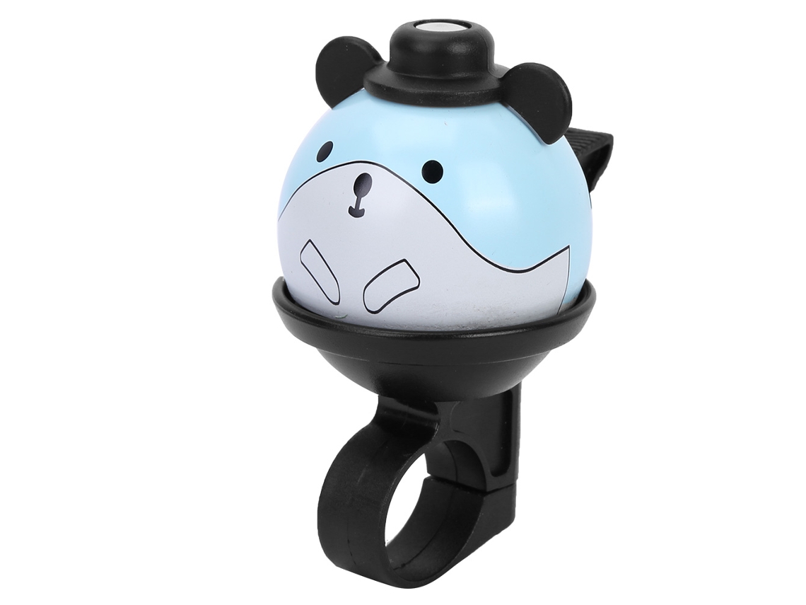 Timbre De Bicicleta Infantil De Metal Con Forma De Dibujos Animados, Azul, Bonito, Accesorio Para Bicicleta