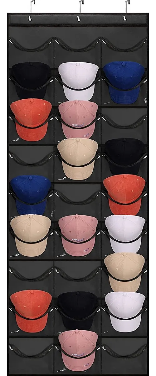 Organizador de gorras de béisbol con 27 bolsillos, Vayotoy