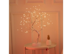 Luz navideña LED con interruptor táctil para la decoración del árbol.