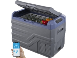 Mini refrigerador portátil de 37L con compresor, luz LED y control digital Tekmaquinas