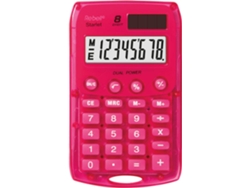 Calculadora Básica REBELL Starlet PK Rosa (8 dígitos)