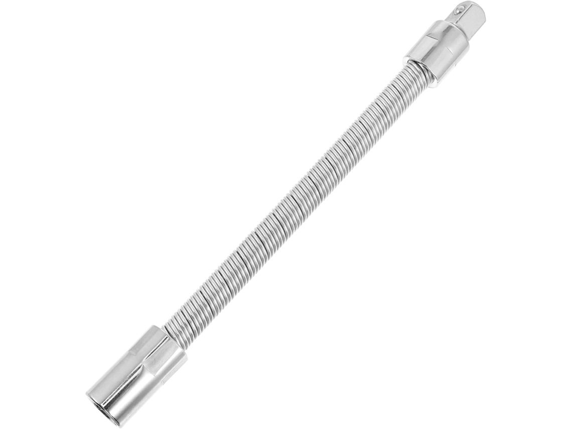 Llave de carraca con vástago flexible y extensión de resorte (1 pieza)