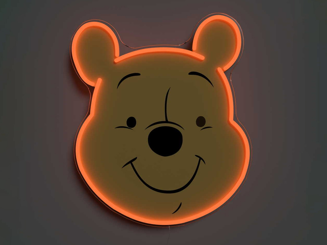 PAINEL YELLOWPOP DISNEY WINNIE FACE