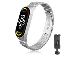 Pulsera De Reemplazo Compatible Con Xiaomi Mi Band 7 Correa De Acero Inoxidable