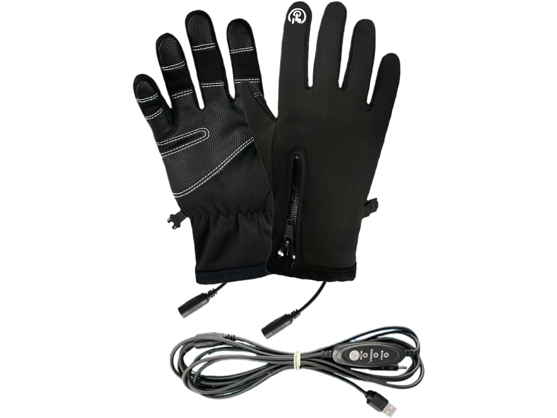 Guantes calefactables para hombre | Guantes calefactables con pantalla táctil y recargables por USB para Vayotoy