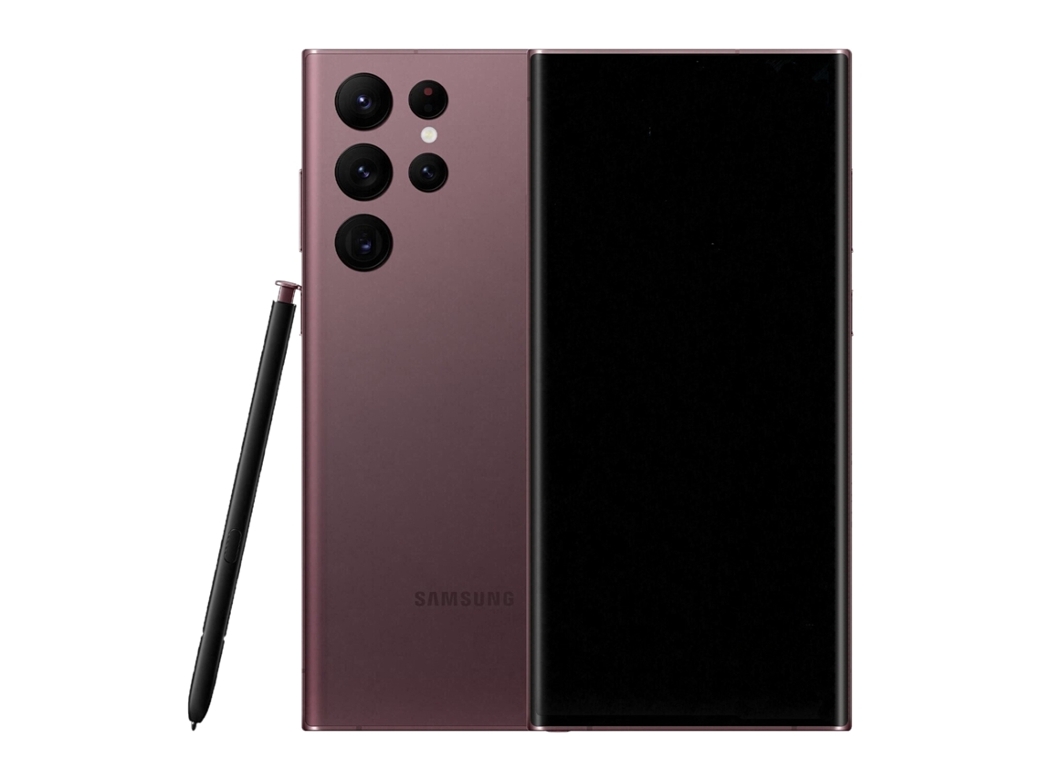 Smartphone SAMSUNG Galaxy S22 Ultra 5G Dual-Sim (Reacondicionado Marcas Mínimas - 256 GB - Burgundy)