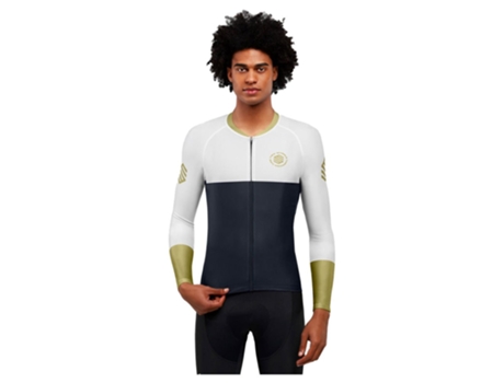Jerseys SIROKO Jersey Manga Comprida M2 Bavaria Branco S Homem