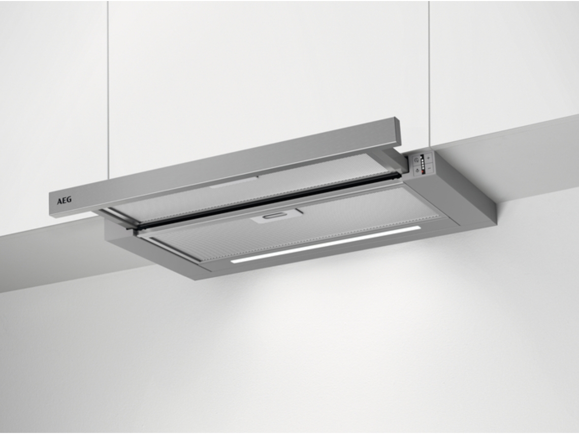 Campana AEG DPE5660M (445 m³/h - 60 cm - inox)