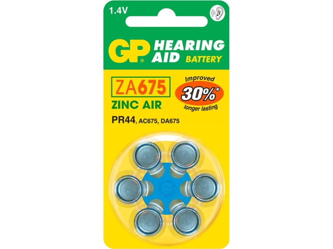 Pilas GP BATTERIES ZA675