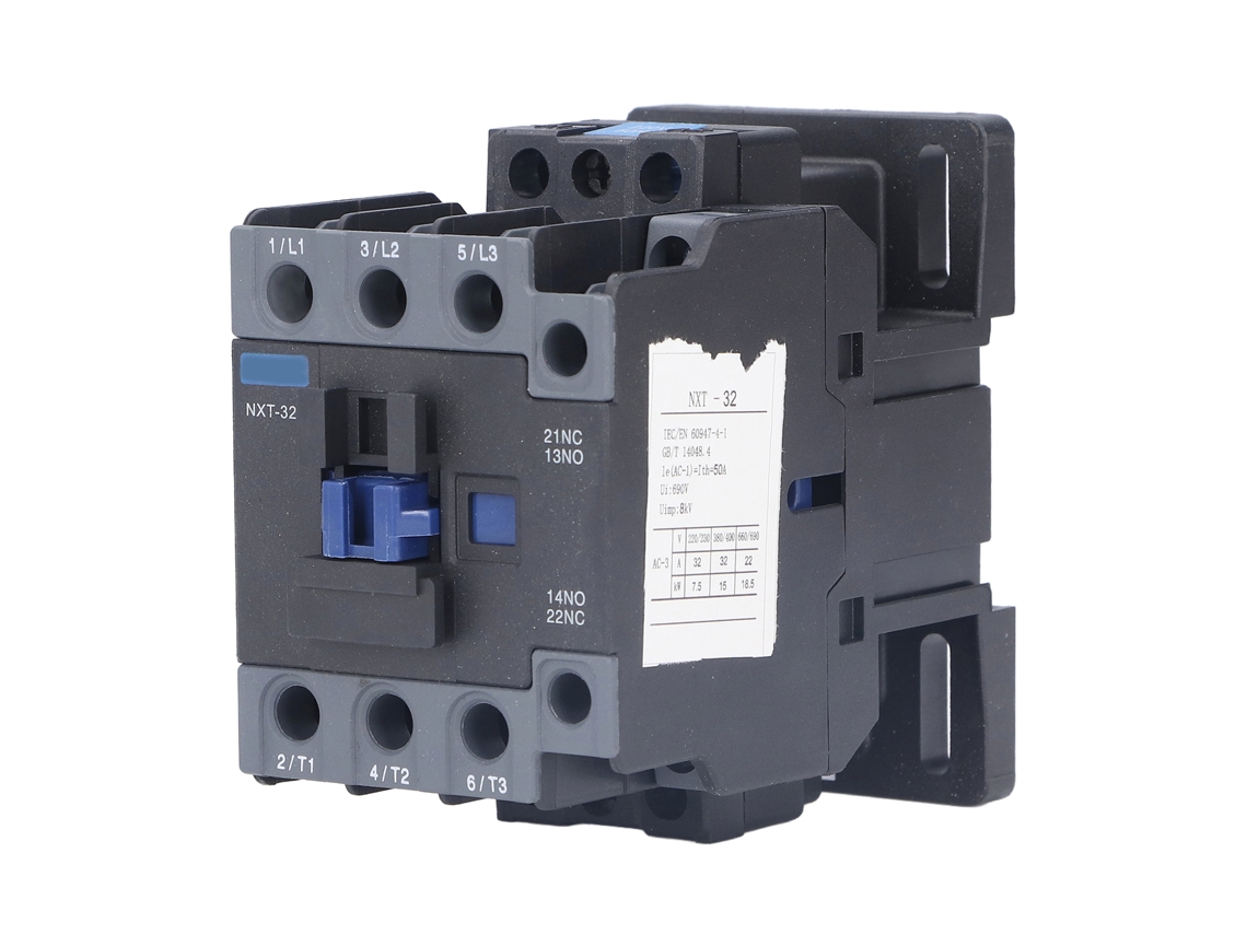 Contactador Ac 50hz 50a Nxt-32 Plástico Pa66 Rail Din Interruptor Automático