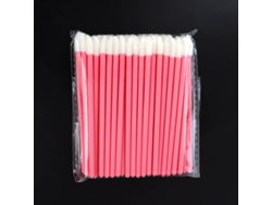 400 Bastoncillos De Algodón (8 Paquetes), Color Rosa