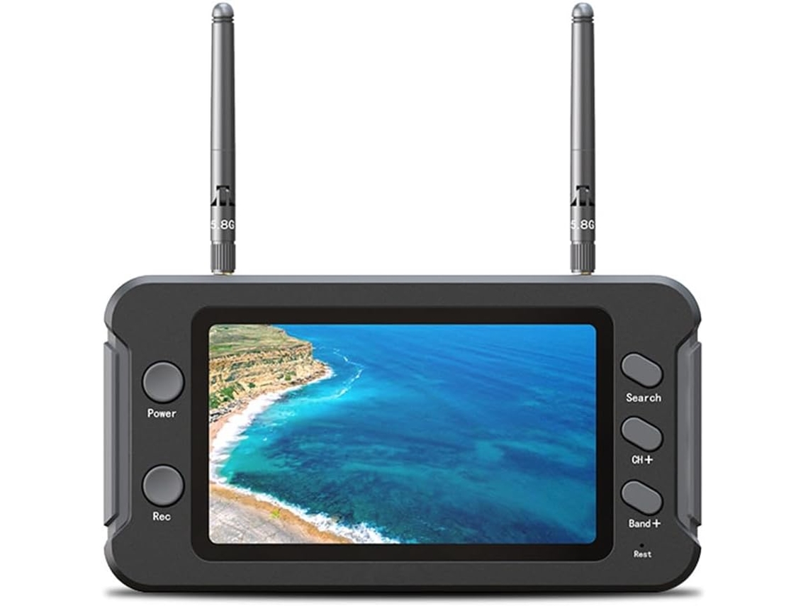 Monitor Fpv, Pantalla Lcd, 5.8g, Búsqueda Automática, Grabación De Vídeo 4.3, Multicóptero Rc