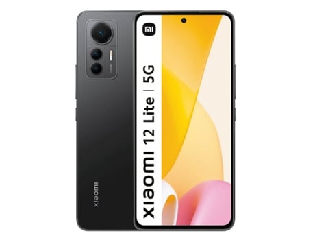 Smartphone XIAOMI 12 Lite 5G 8Gb/128Gb Preto Black Dual Sim 2203129G