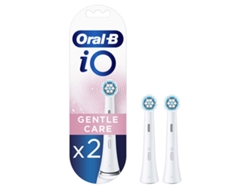 Recambio para Cepillo de Dientes Eléctrico BRAUN iO Gentle Care 2 szt Blanco
