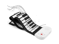 Piano Electrónico Portátil Para Niños Con 49 Teclas, Flexible Y Plegable, Dispositivo Educativo Digital.