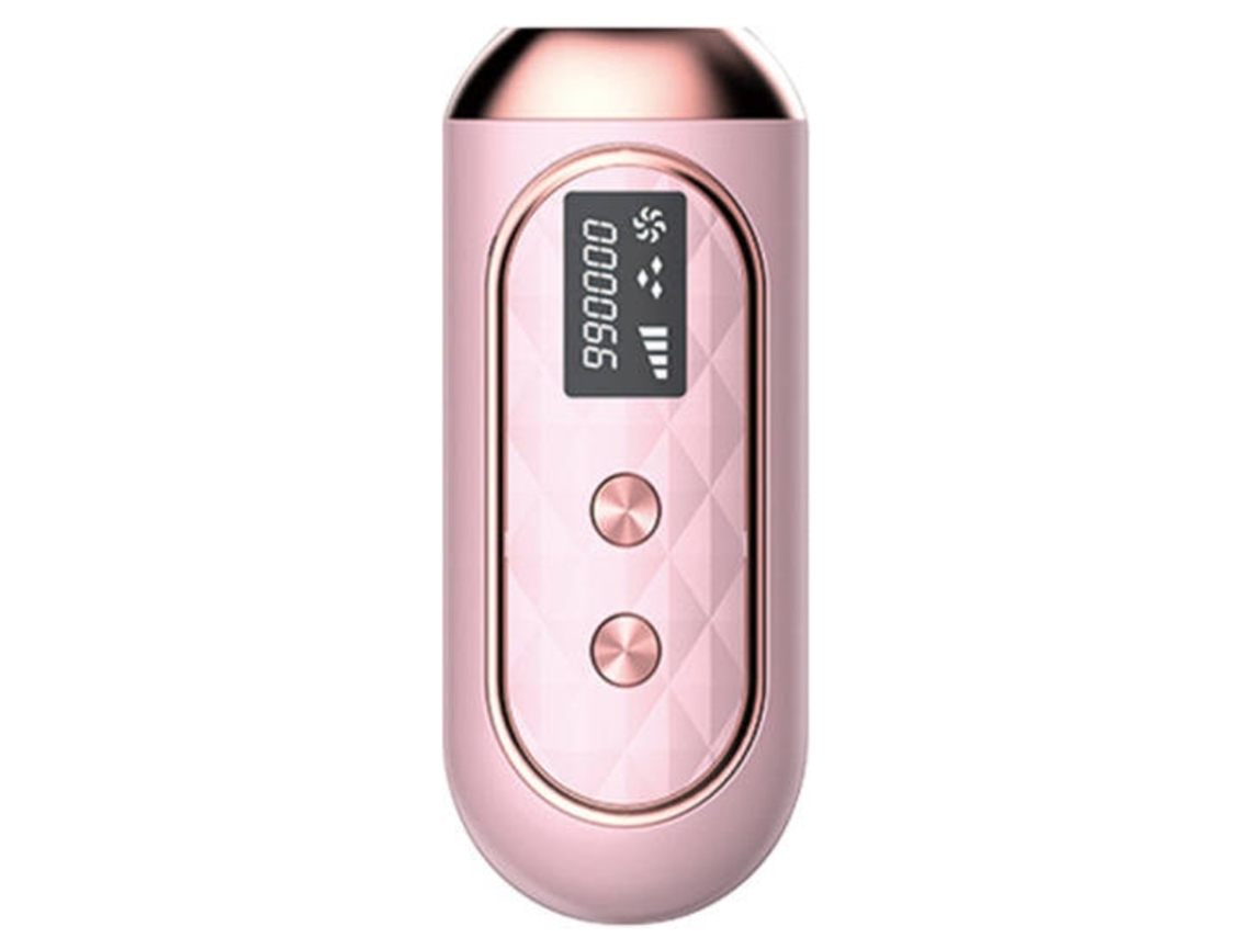 Depiladora de luz pulsada IPL Yizhood con 999.000 destellos (rosa)