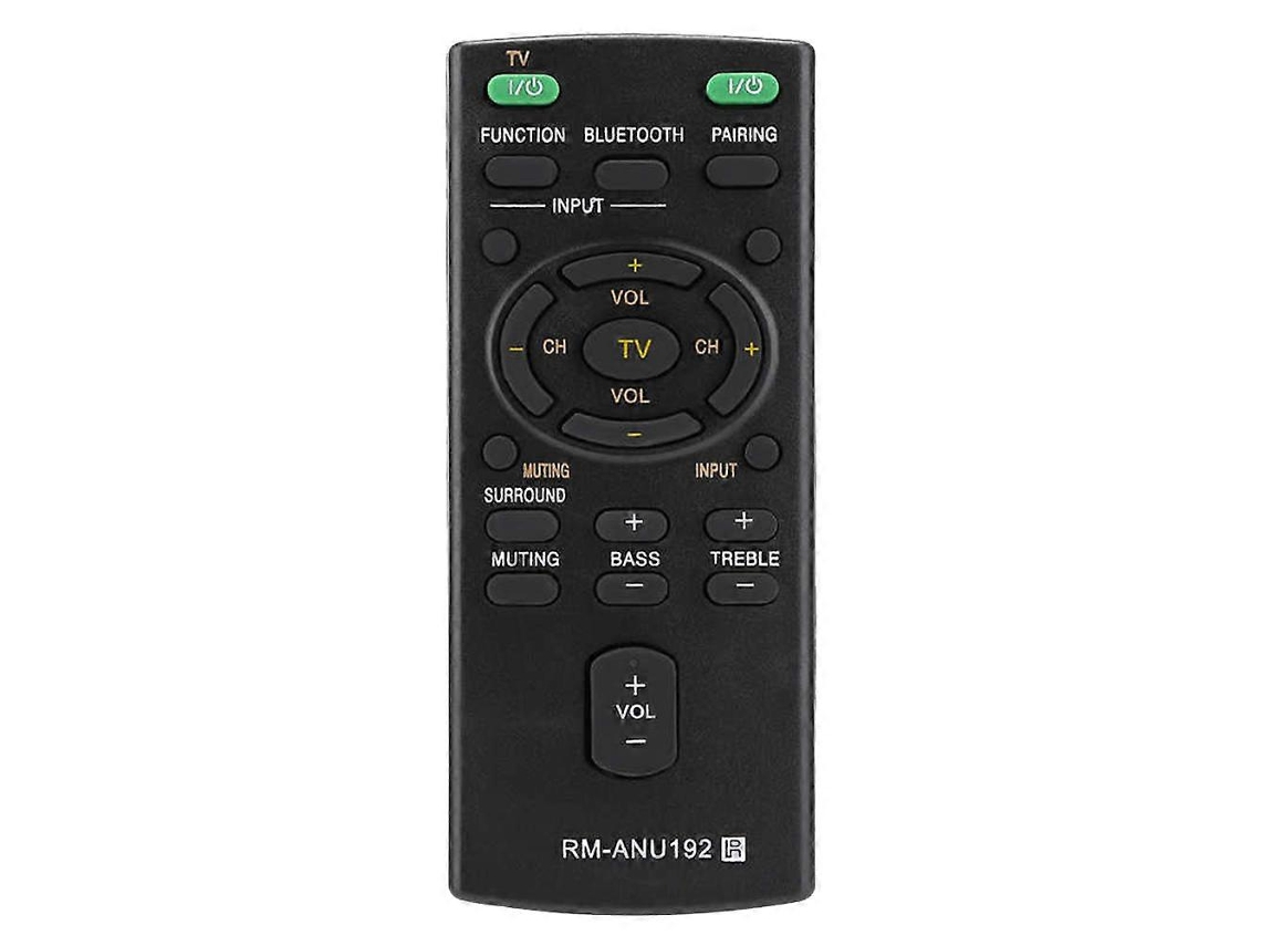 Control Remoto Para Altavoz Bluetooth Rm-anu192 Para Barra De Sonido Sony Sact60bt Ss-wct60 Sswct60 Ht-ct60bt Ht_ptg