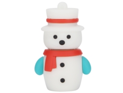 Unidad Flash Usb 2.0, Plug And Play De Alta Velocidad, Unidad Flash Usb De Muñeco De Nieve Navideño 2gb