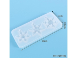 Molde De Silicona Para Decoración Navideña, Molde Para Manualidades, Materiales Preciosos Para Manualidades.