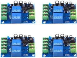 4 Interruptores De Alimentación Automáticos De 220 V Y 2 Vías, 10 A, Doble Circuito.