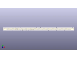 Módulo LED 559x23.6_48led 4000k Cri80 L 128 E5 Greenice