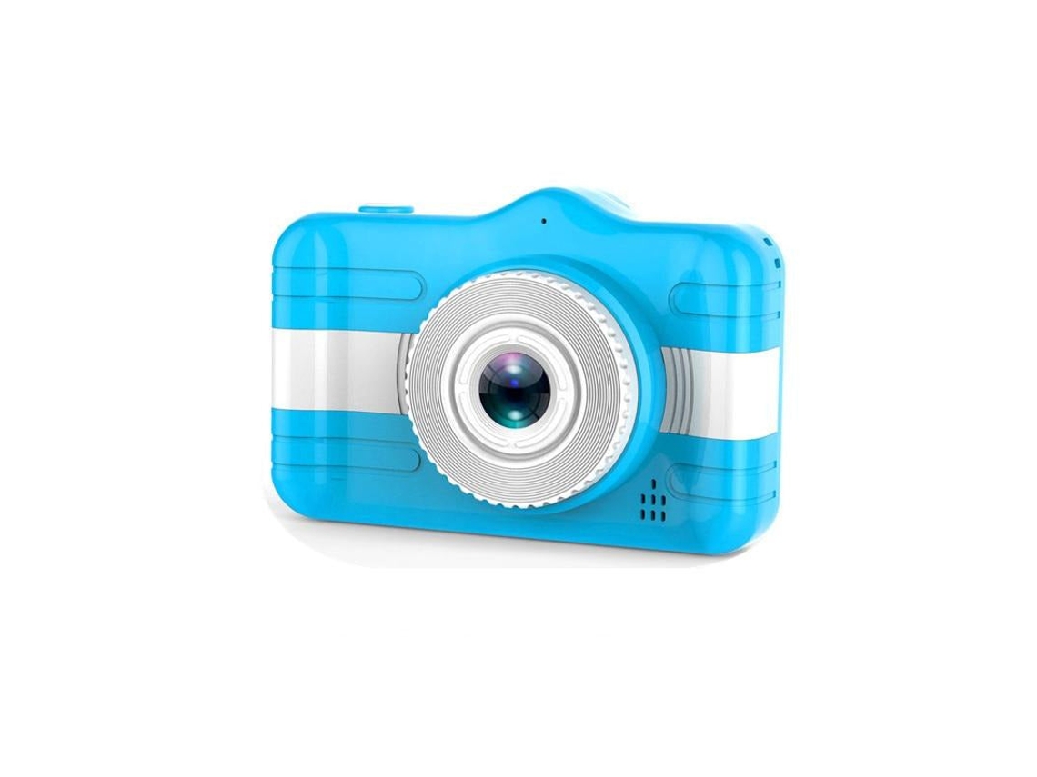 SZSMART  Câmara Digital Infantil  de 3,5 Polegadas Fofa Cartoon (Azul)