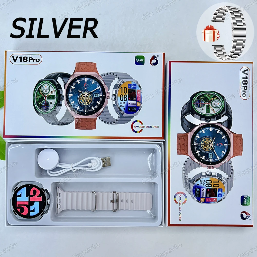 Wh49szstrapbluetooth Llamada Frecuencia Cardíaca Monitoreo De Salud Reloj Inteligente Deportivo Resistente Al Agua Para Android Ios