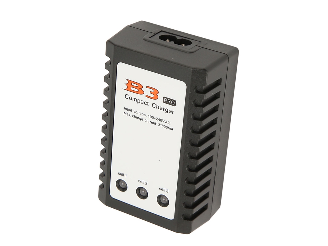Cargador De Baterías De Litio Balanceado 2s 3s 7.4v 11.1v Para Control Remoto De Aviones Y Drones Rc (enchufe Europeo)