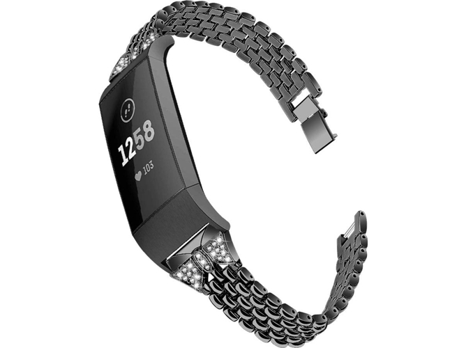 Correa WJS YP0140- (Fitbit by Google Charge3 - Negro)