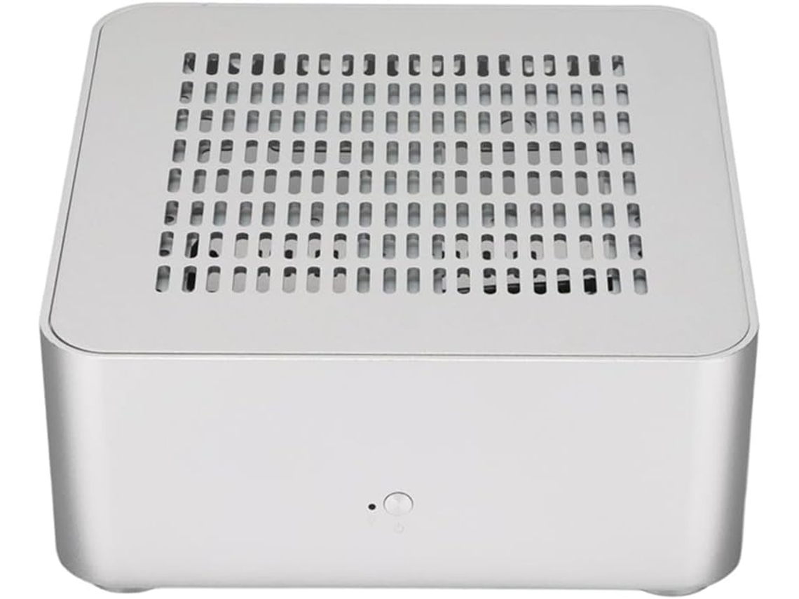 Chasis De Aluminio Para Ordenador De Sobremesa, Caja De Fuente De Alimentación, Htpc, Mini-itx, 2 Puertos Usb 3.0