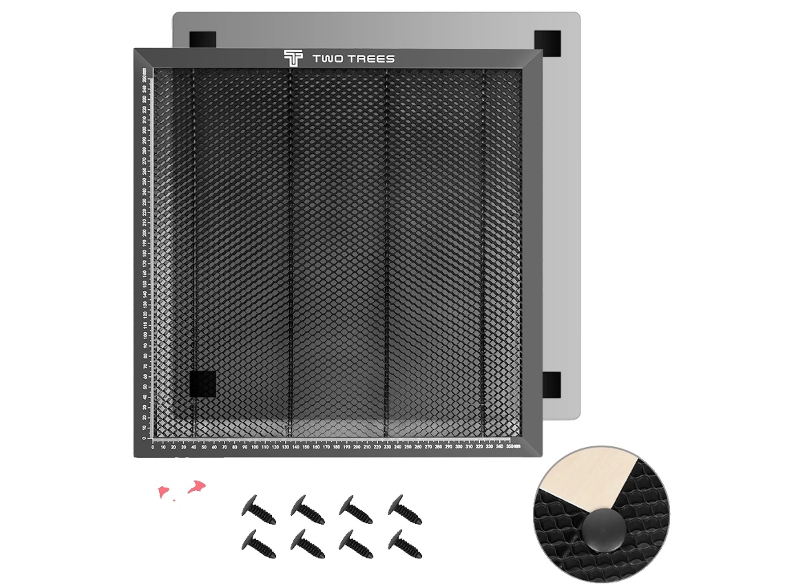 Mesa de trabajo de nido de abeja, 300 x 300 mm, 400 x 400 mm, 430 x 400 mm, kit de banco, 400 x 400 x 22 mm OEM