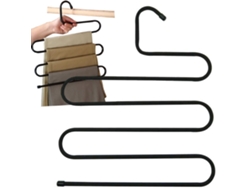 Percha para ropa / Percha para pantalones / Percha - Espacio para 5 pares de pantalones