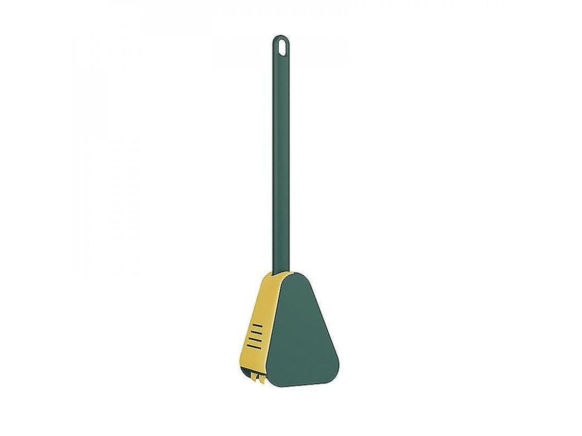 Cepillo De Inodoro De Silicona Con Soporte, Cepillo De Limpieza Antiadherente, Para Baño Kbc Green
