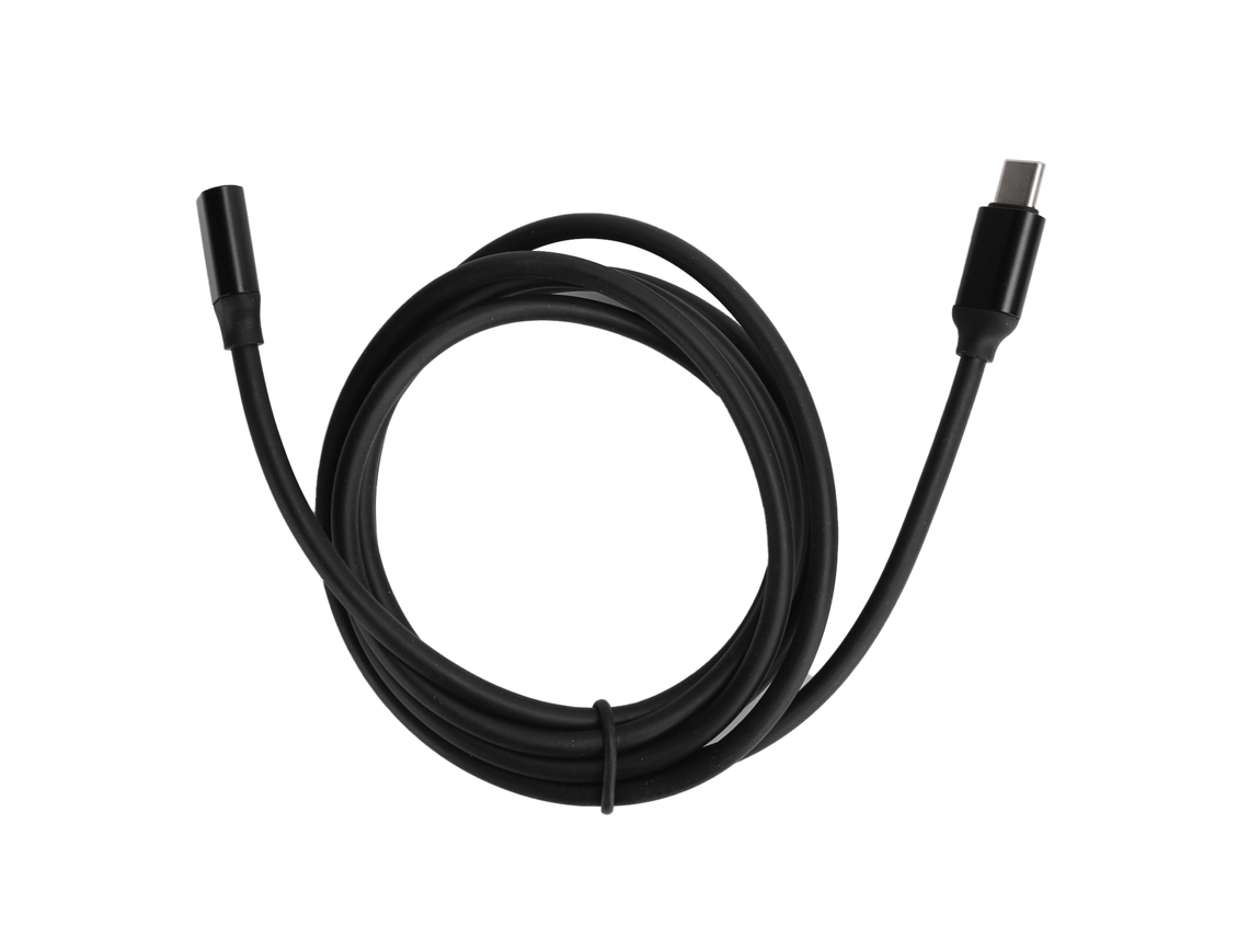 Cabo De Extensão Type-c Macho Para Fêmea 1.5m 3a 60w Para Carregamento E Dados Em Laptops Celulares Tablets