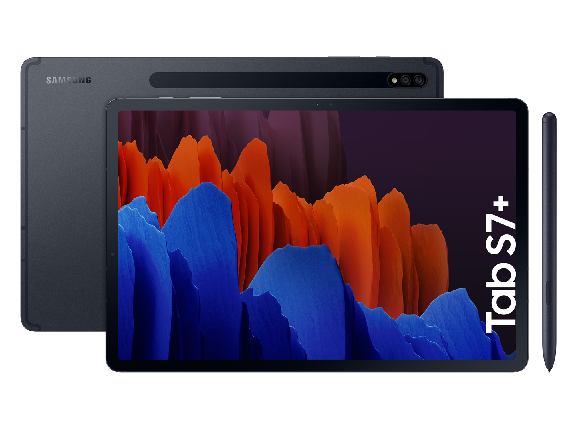 Tablet SAMSUNG Galaxy Tab S7+ (12.4'' - 128 GB - 6 GB RAM - Wi-Fi - Negro)