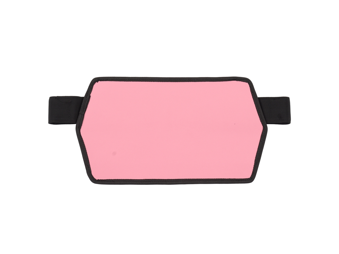 Cinturón de empuje de cadera para ejercicios de glúteos con mancuernas, color rosa