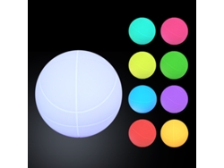 Lámpara Led Ambiental Con Forma De Balón De Baloncesto, 3 Modos De Luz, 8 Colores, Decoración Para Habitación Infantil, Regalo Para Gamers.