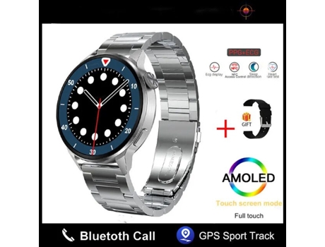 Relojes inteligentes para mujer y hombre, reloj inteligente con llamada Bluetooth, deporte, GPS, movimiento, seguimiento, frecuencia, ECG, NFC, rel...