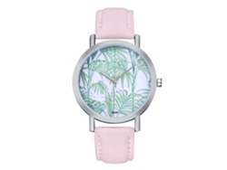 Elegante Reloj De Pulsera Para Mujer Con Movimiento De Cuarzo Rosa K029-y
