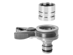 Conector Múltiple Con Adaptador 22/24 Mm Entrada de Grifo de Jardín A Manguera de Jardín