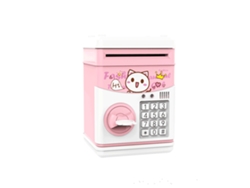 Adorable Hucha De Plástico Rosa Para Niños Con Música E Historias Animadas.